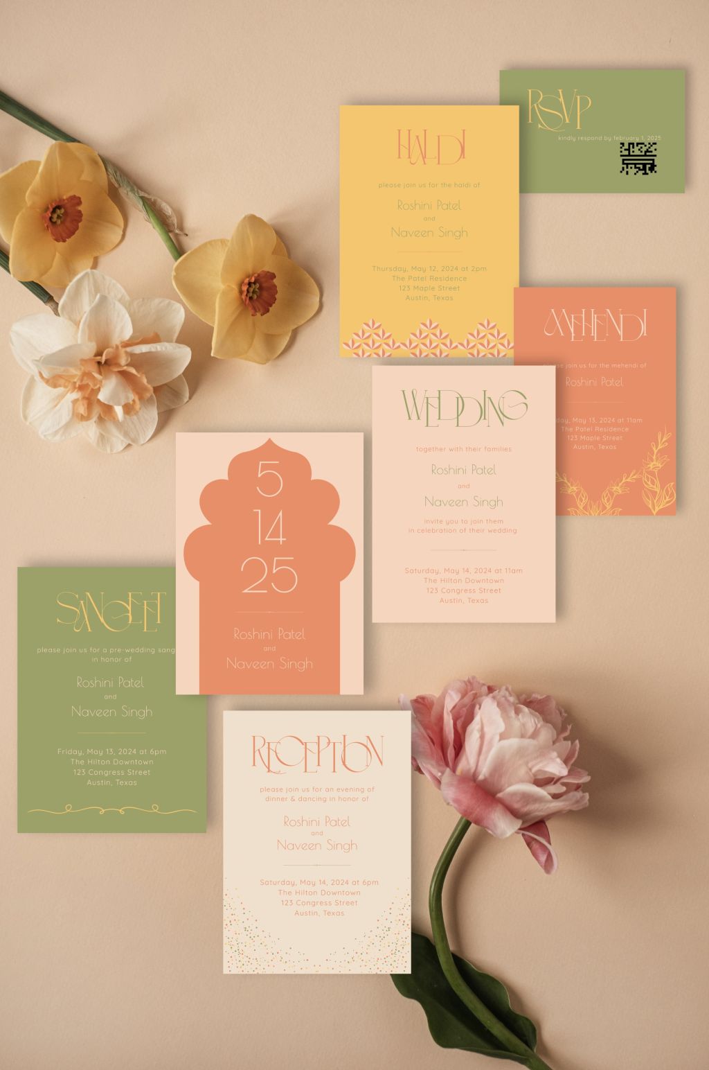 Mod Calligraphy Studio - Invitations